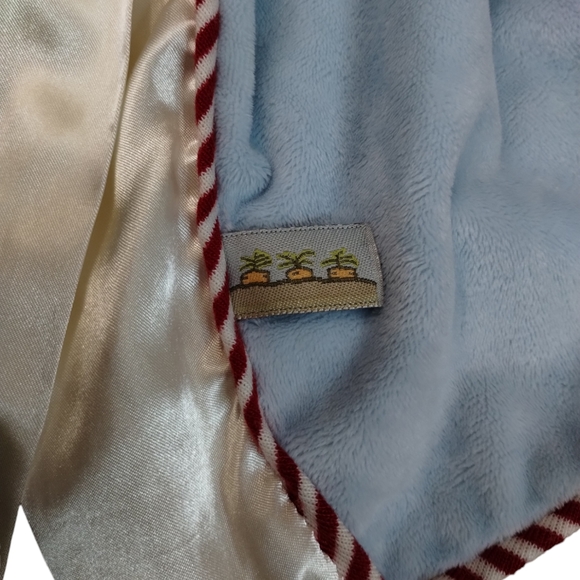 Bunnies by the Bay Skipit Puppy Dog Sailor Hat Ahoy Mate Security Blanket Lovey - Picture 8 of 10